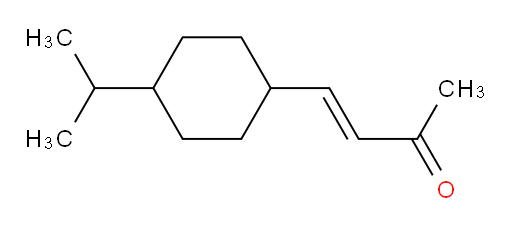 4-[4-(propan-2-yl)cyclohexyl]but-3-en-2-one