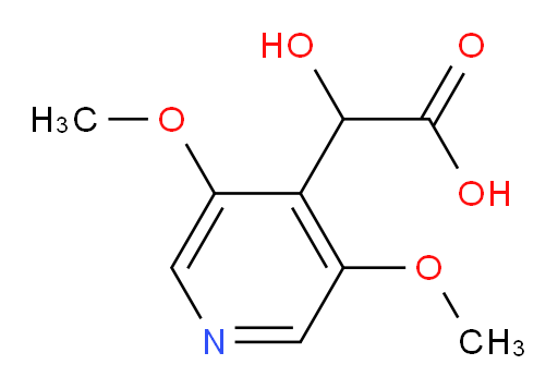 2-(3,5-dimethoxypyridin-4-yl)-2-hydroxyacetic acid