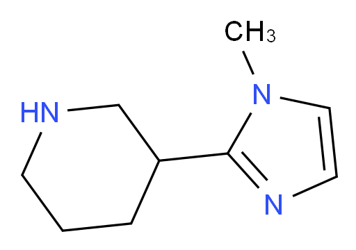 3-(1-methyl-1H-imidazol-2-yl)piperidine