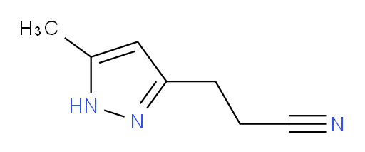 3-(5-methyl-1H-pyrazol-3-yl)propanenitrile