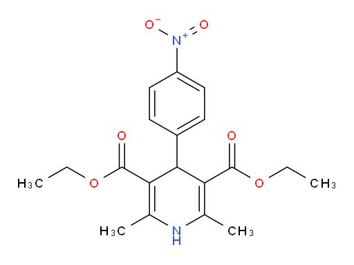 3,5-diethyl 2,6-dimethyl-4-(4-nitrophenyl)-1,4-dihydropyridine-3,5-dicarboxylate