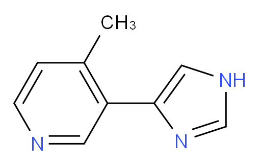 3-(1H-imidazol-4-yl)-4-methylpyridine