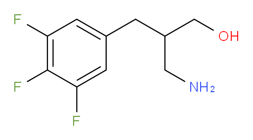 3-amino-2-[(3,4,5-trifluorophenyl)methyl]propan-1-ol