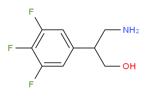 3-amino-2-(3,4,5-trifluorophenyl)propan-1-ol