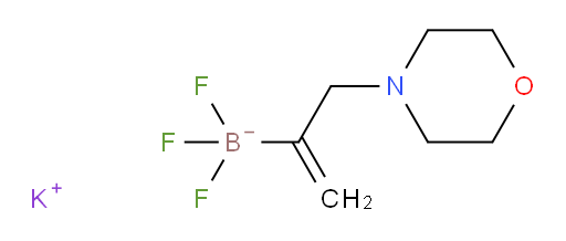potassium trifluoro[3-(morpholin-4-yl)prop-1-en-2-yl]boranuide