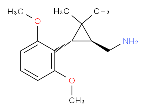 rac-[(1R,3R)-3-(2,6-dimethoxyphenyl)-2,2-dimethylcyclopropyl]methanamine