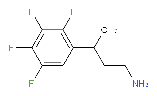 3-(2,3,4,5-tetrafluorophenyl)butan-1-amine