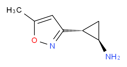 rac-(1R,2R)-2-(5-methyl-1,2-oxazol-3-yl)cyclopropan-1-amine