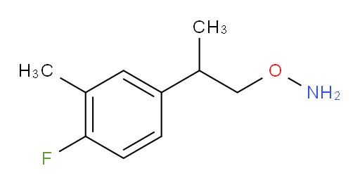 O-[2-(4-fluoro-3-methylphenyl)propyl]hydroxylamine