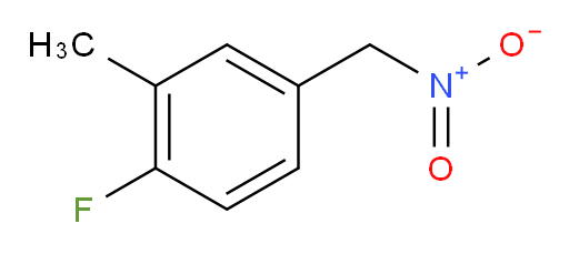 1-fluoro-2-methyl-4-(nitromethyl)benzene