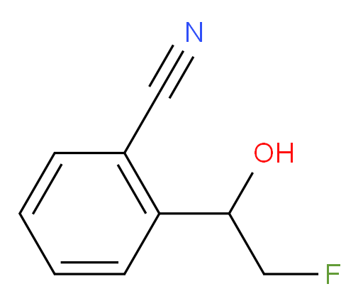 2-(2-fluoro-1-hydroxyethyl)benzonitrile