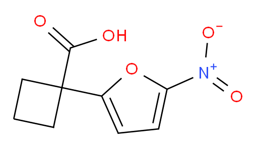 1-(5-nitrofuran-2-yl)cyclobutane-1-carboxylic acid