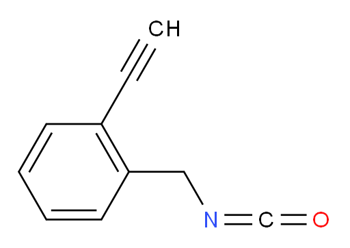 1-ethynyl-2-(isocyanatomethyl)benzene