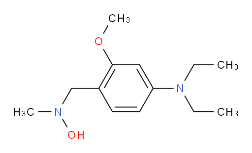 N,N-diethyl-4-{[hydroxy(methyl)amino]methyl}-3-methoxyaniline