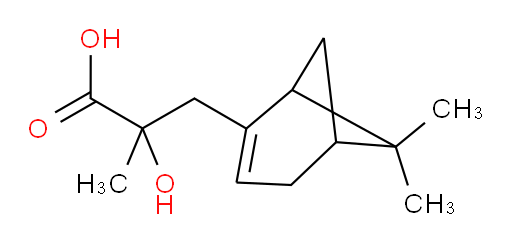 3-{6,6-dimethylbicyclo[3.1.1]hept-2-en-2-yl}-2-hydroxy-2-methylpropanoic acid