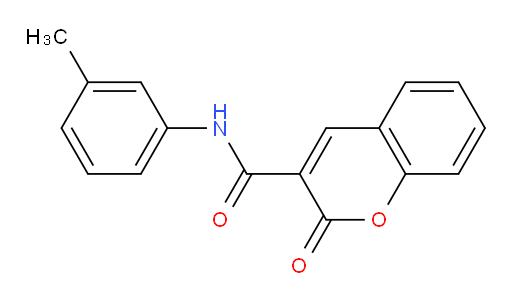 N-(3-methylphenyl)-2-oxo-2H-chromene-3-carboxamide