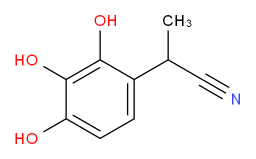 2-(2,3,4-trihydroxyphenyl)propanenitrile