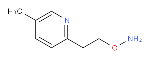 O-[2-(5-methylpyridin-2-yl)ethyl]hydroxylamine