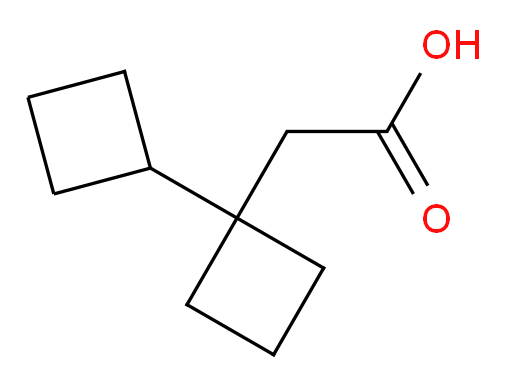 2-(1-cyclobutylcyclobutyl)acetic acid