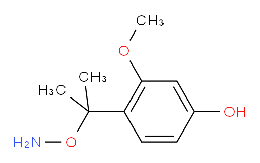 4-[2-(aminooxy)propan-2-yl]-3-methoxyphenol