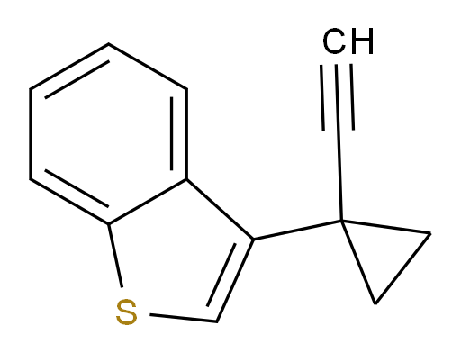 3-(1-ethynylcyclopropyl)-1-benzothiophene