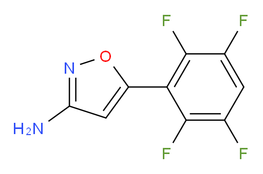 5-(2,3,5,6-tetrafluorophenyl)-1,2-oxazol-3-amine