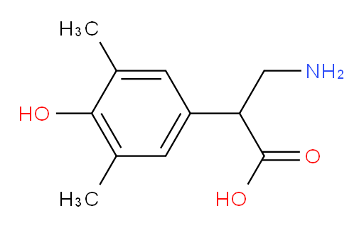 3-amino-2-(4-hydroxy-3,5-dimethylphenyl)propanoic acid