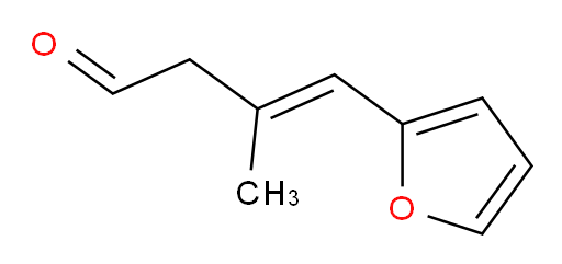 4-(furan-2-yl)-3-methylbut-3-enal