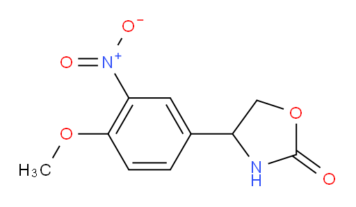 4-(4-methoxy-3-nitrophenyl)-1,3-oxazolidin-2-one