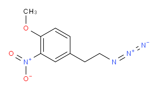 4-(2-azidoethyl)-1-methoxy-2-nitrobenzene