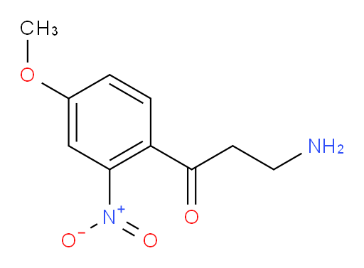 3-amino-1-(4-methoxy-2-nitrophenyl)propan-1-one