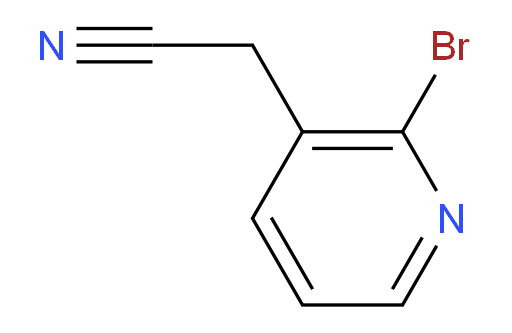 2-(2-bromopyridin-3-yl)acetonitrile