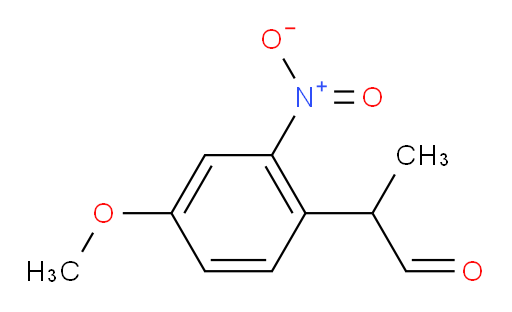 2-(4-methoxy-2-nitrophenyl)propanal