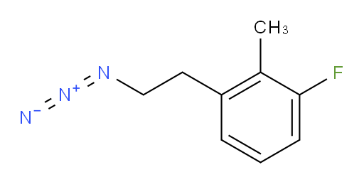 1-(2-azidoethyl)-3-fluoro-2-methylbenzene