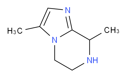 3,8-dimethyl-5H,6H,7H,8H-imidazo[1,2-a]pyrazine