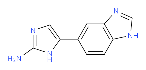 5-(1H-1,3-benzodiazol-5-yl)-1H-imidazol-2-amine
