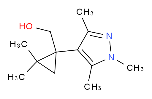 [2,2-dimethyl-1-(trimethyl-1H-pyrazol-4-yl)cyclopropyl]methanol