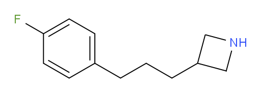 3-[3-(4-fluorophenyl)propyl]azetidine