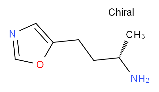 (2S)-4-(1,3-oxazol-5-yl)butan-2-amine