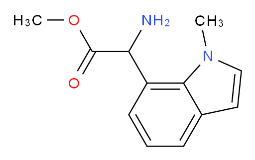methyl 2-amino-2-(1-methyl-1H-indol-7-yl)acetate
