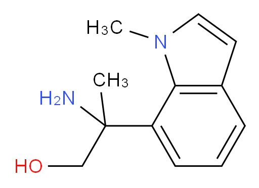 2-amino-2-(1-methyl-1H-indol-7-yl)propan-1-ol