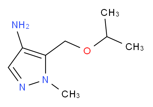 1-methyl-5-[(propan-2-yloxy)methyl]-1H-pyrazol-4-amine