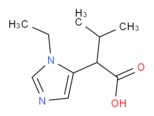 2-(1-ethyl-1H-imidazol-5-yl)-3-methylbutanoic acid