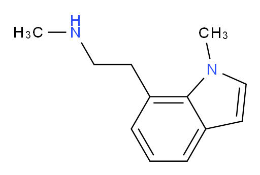 methyl[2-(1-methyl-1H-indol-7-yl)ethyl]amine
