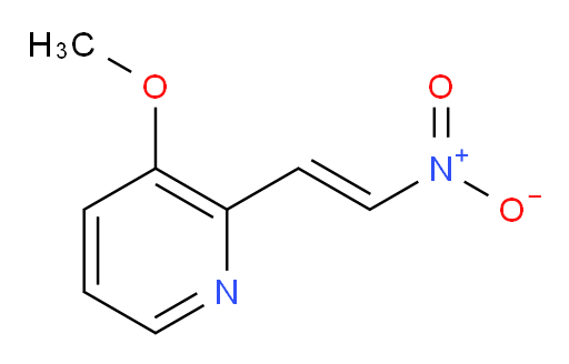 3-methoxy-2-(2-nitroethenyl)pyridine
