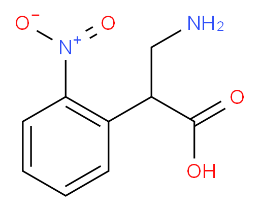 3-amino-2-(2-nitrophenyl)propanoic acid