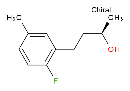 (2R)-4-(2-fluoro-5-methylphenyl)butan-2-ol