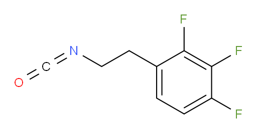 1,2,3-trifluoro-4-(2-isocyanatoethyl)benzene