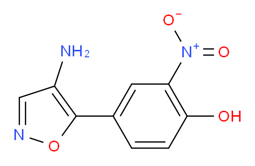 4-(4-amino-1,2-oxazol-5-yl)-2-nitrophenol