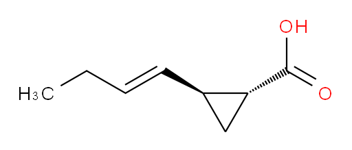 rac-(1R,2S)-2-(but-1-en-1-yl)cyclopropane-1-carboxylic acid